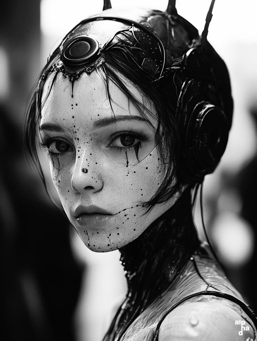 genetically modified humanoids // gm001.7 / AI generated visual by APB