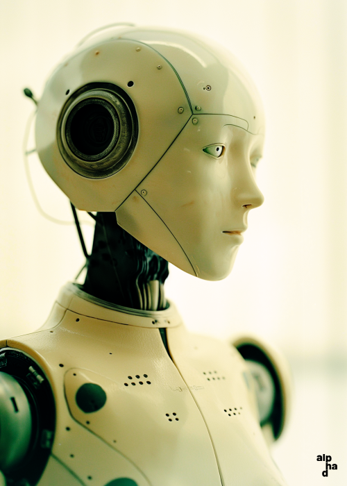 Robot // 001.3 / AI generated visual by APB