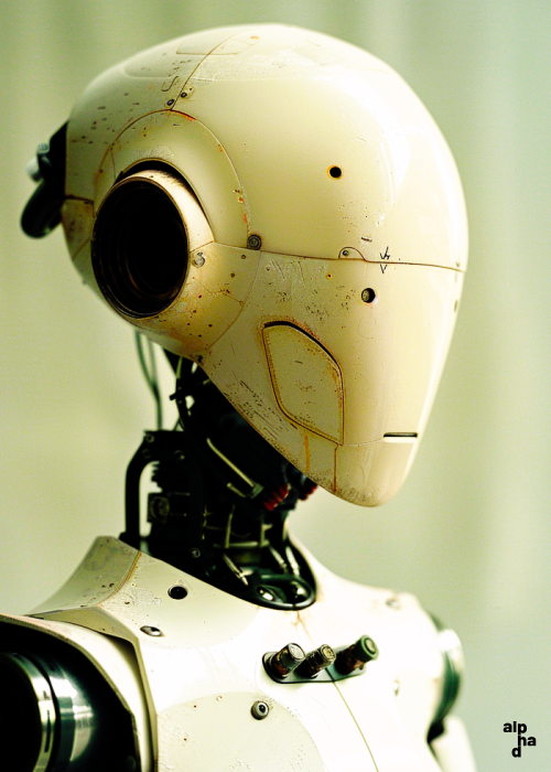 Robot // 001.6 / AI generated visual by APB