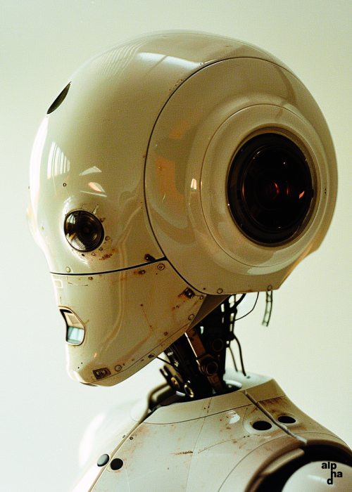 Robot // 001.9 / AI generated visual by APB