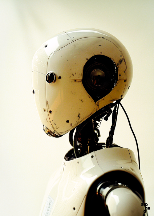 Robot // 001.9 / AI generated visual by APB