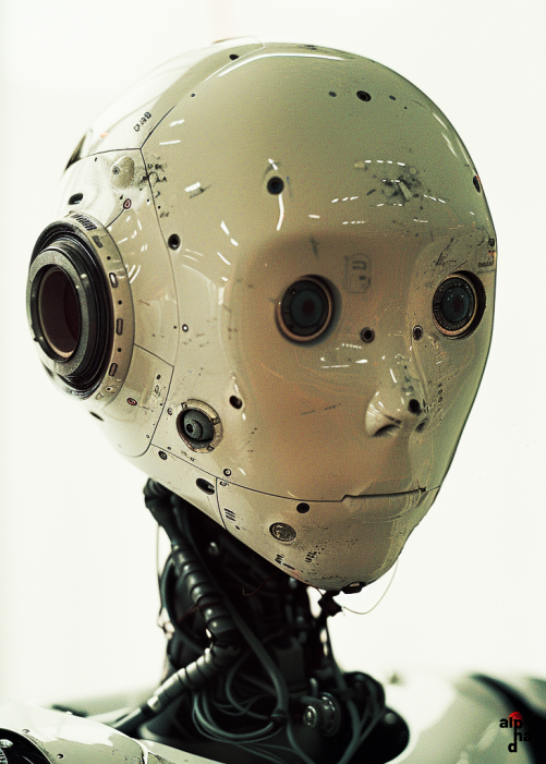 Robot // 001.12 / AI generated visual by APB