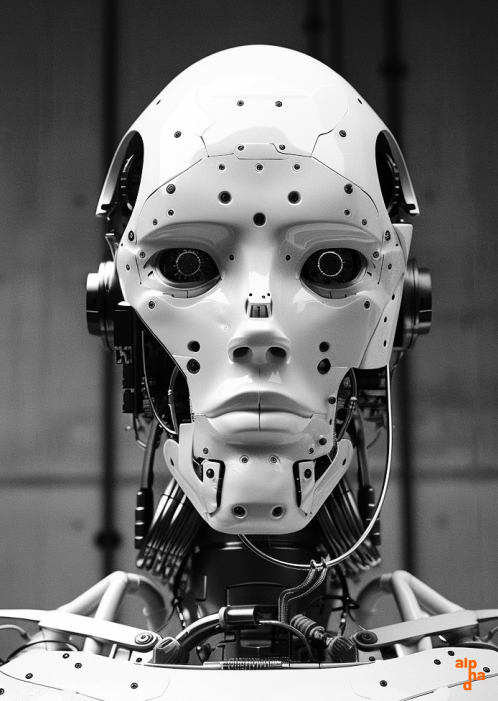 Robot // 002.2 / AI generated visual by APB