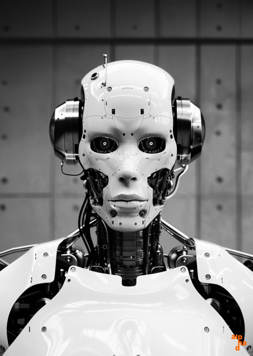 Robot // 002.5 / AI generated visual by APB