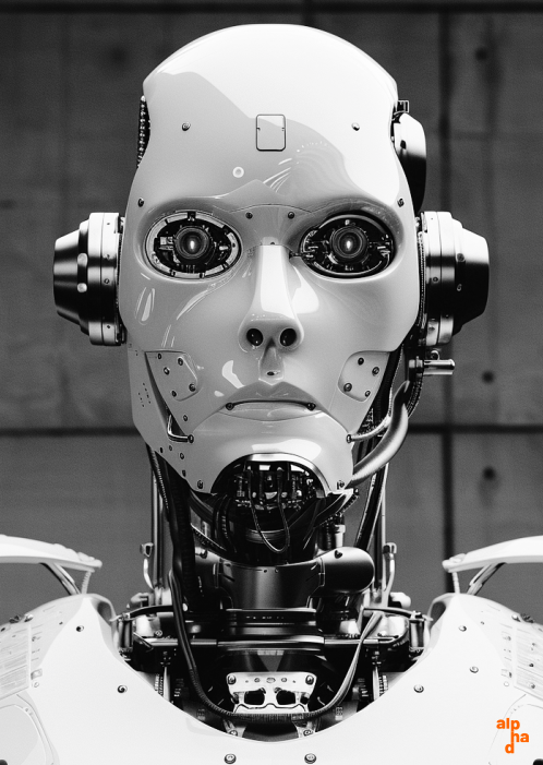 Robot // 002.6 / AI generated visual by APB