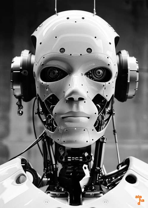 Robot // 002.7 / AI generated visual by APB