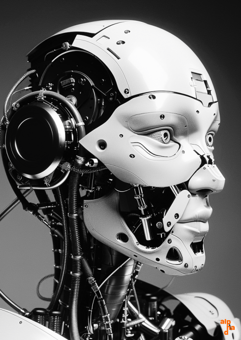 Robot // 002.10 / AI generated visual by APB