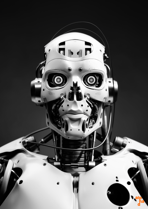 Robot // 002.11 / AI generated visual by APB