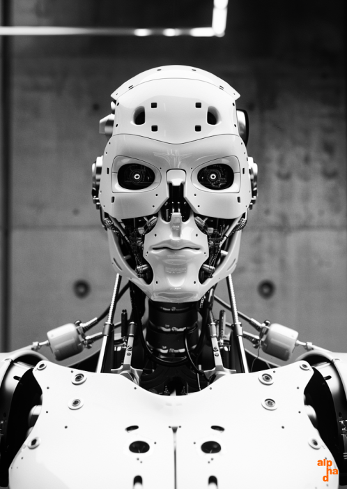 Robot // 002.13 / AI generated visual by APB