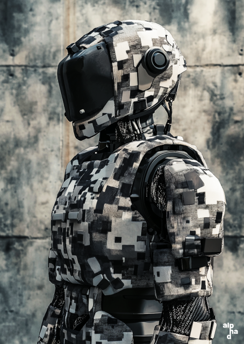 Robot // 003.6 / AI generated visual by APB