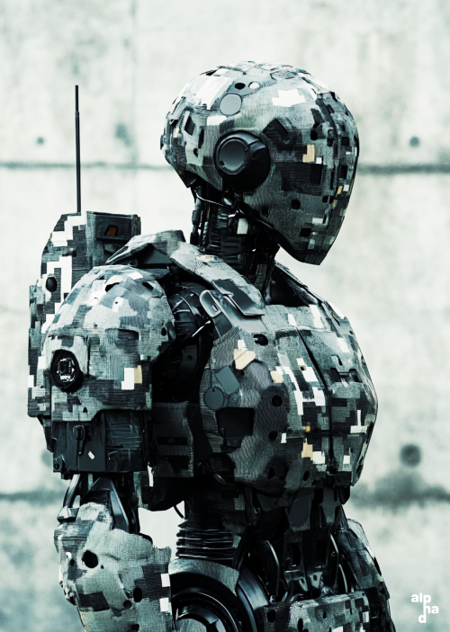 Robot // 003.10 / AI generated visual by APB