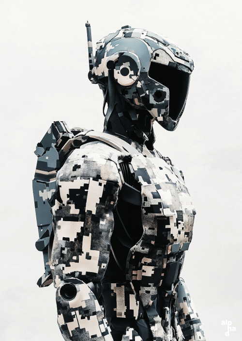 Robot // 003.11 / AI generated visual by APB