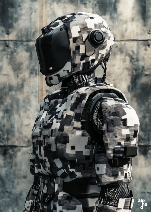 Robot // 003.12 / AI generated visual by APB