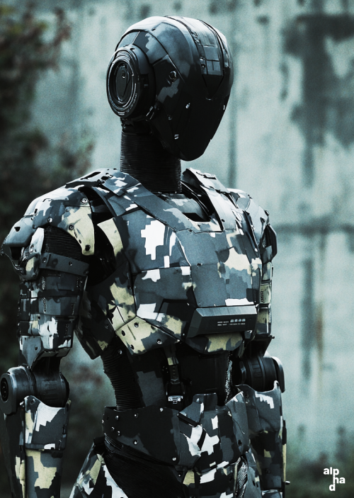 Robot // 003.14 / AI generated visual by APB